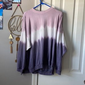 tie dyed sweatshirt